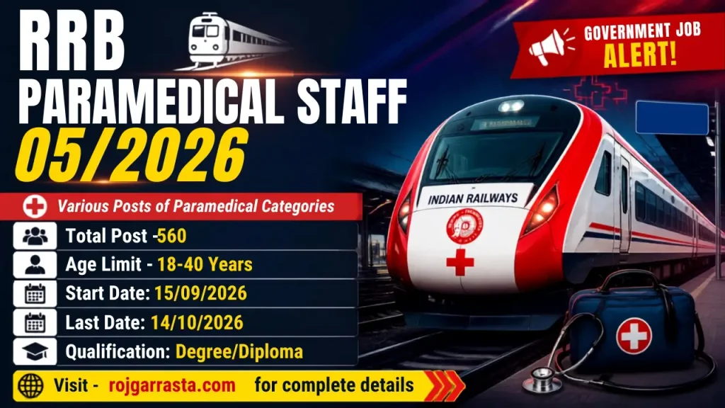 RRB Paramedical Staff 2026